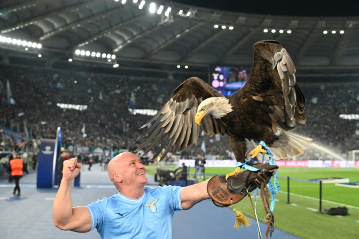 Lazio's falconer Juan Bernabe was sacked for posting images of his penis online