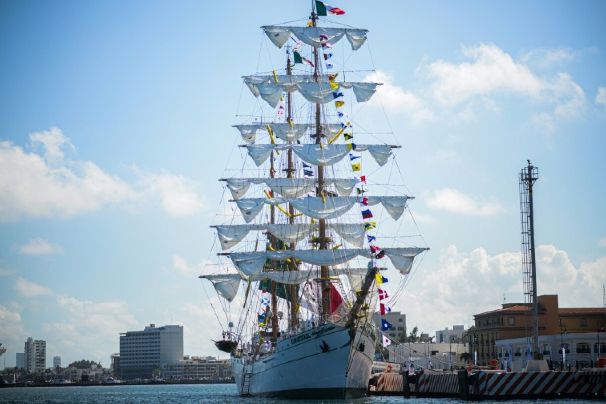 The Cuauhtemoc ship has arrived home in Mexico after a deadly accident in New York in May 2025