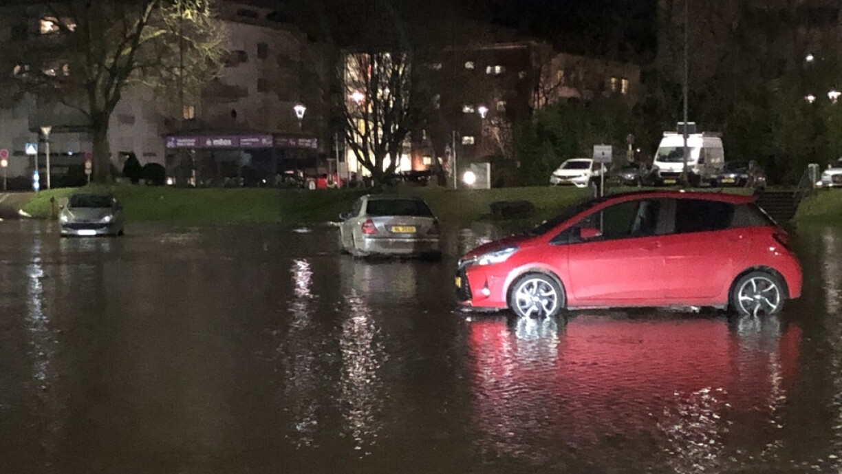 La situation mardi soir à Ettelbruck