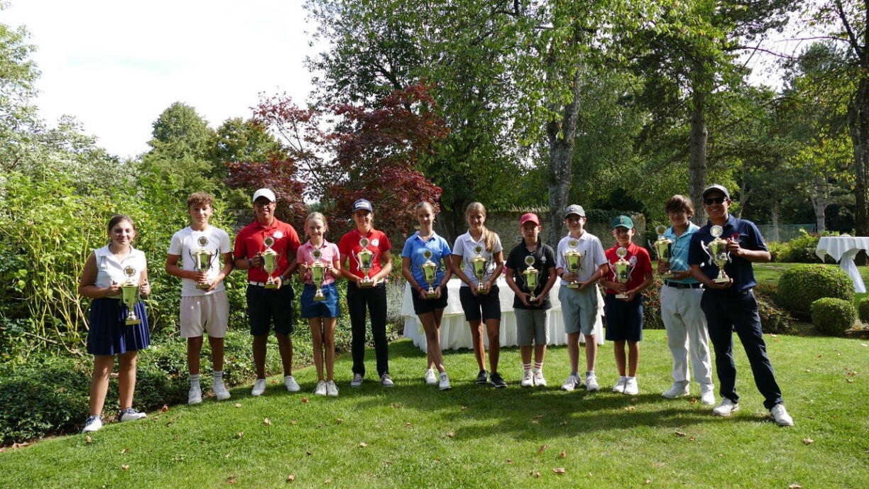 All the winners at the Junior National Championships.