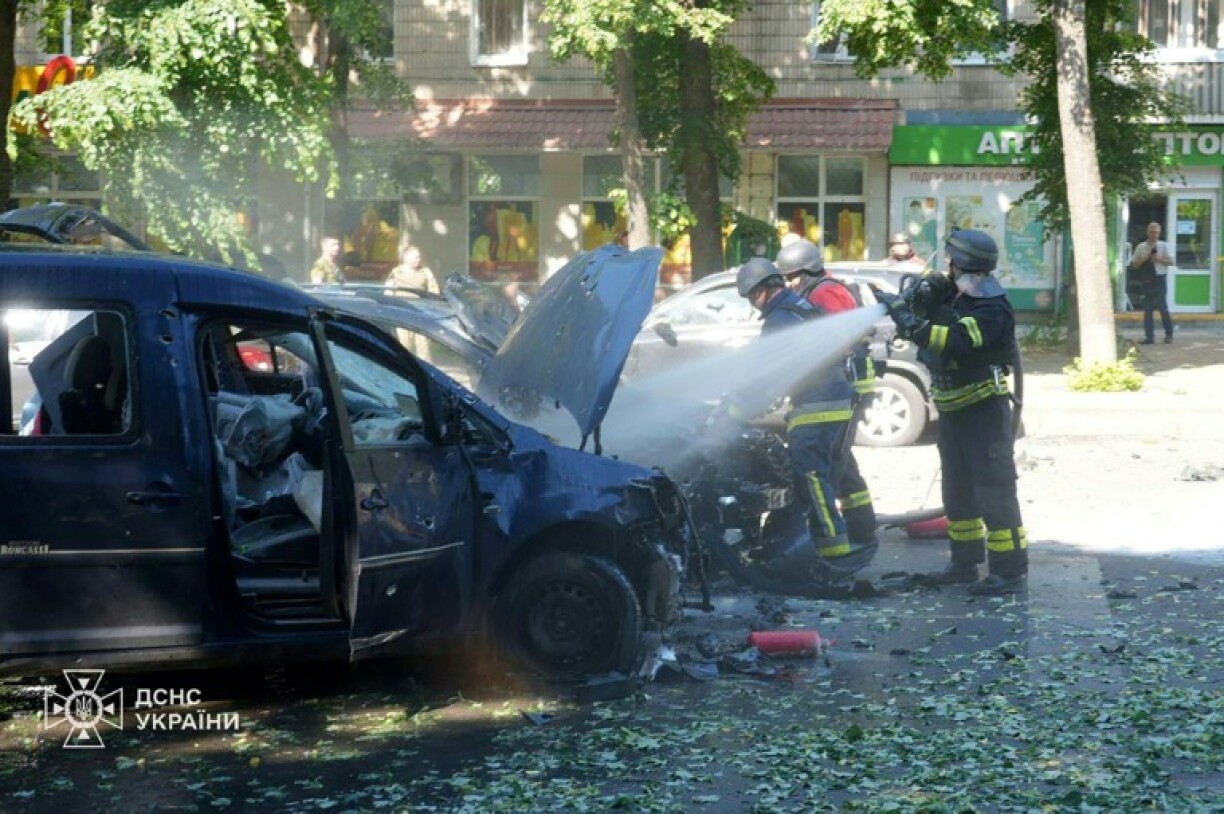 Ukrainian President Volodymyr Zelensky accused Russia of 'deliberately' targeting civilians in a rocket attack on the city of Sumy