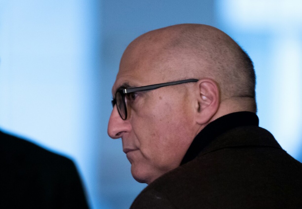 L'eurodéputé italien Andrea Cozzolino, le 24 janvier 2023 à Bruxelles