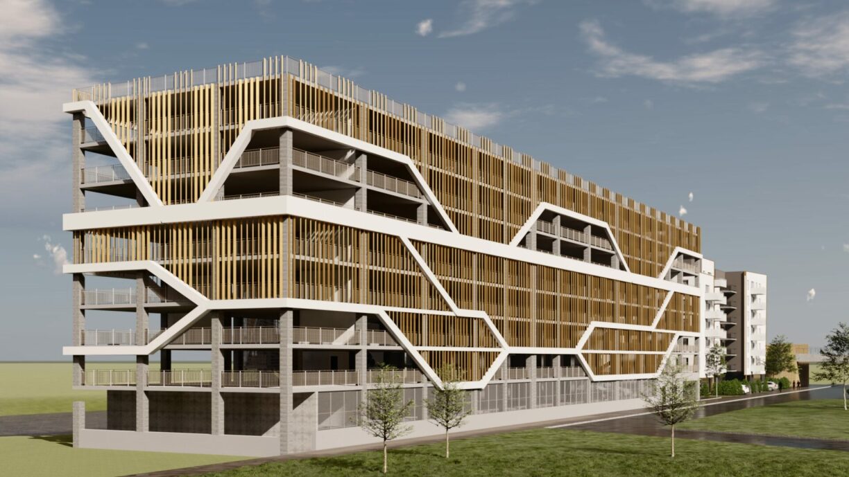 Le nouveau parking qui devrait ouvrir dans deux ans proposera plus de 700 places.