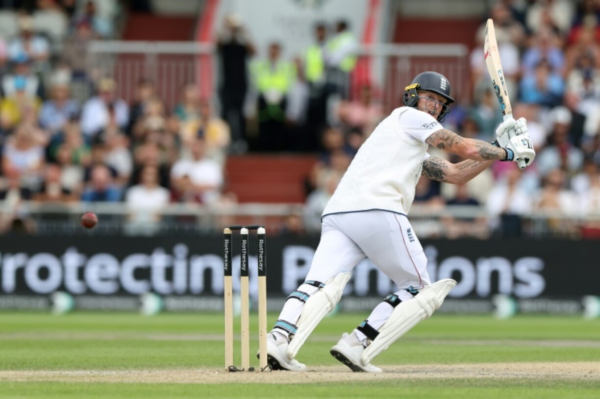 England captain Ben Stokes batted but did not bowl on the fourth day of the fourth Test against India at Old Trafford