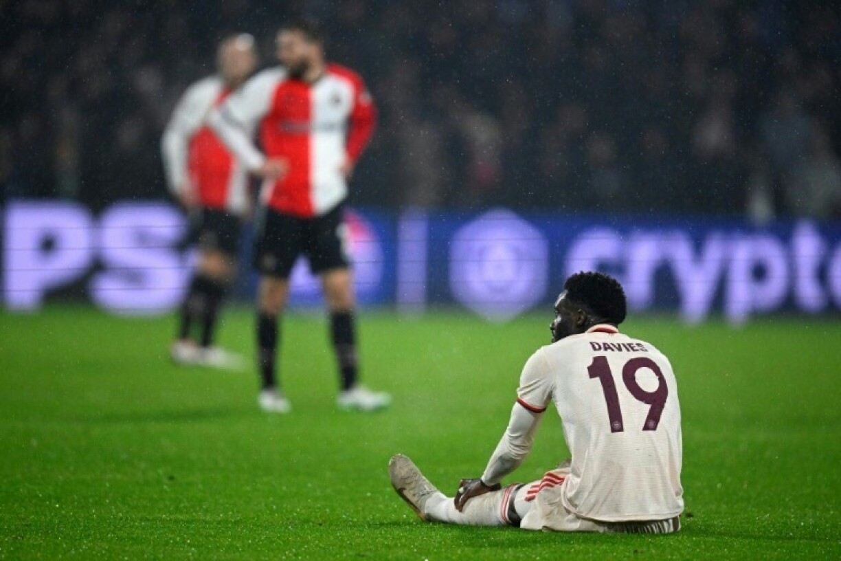 Bayern Munich defender Alphonso Davies will be out for