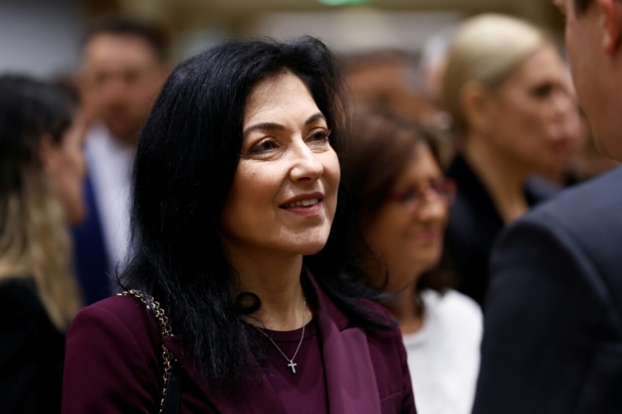 La ministre allemande de l'Economie et de l'Energie, Katherina Reiche, lors d'une réunion du Conseil des Affaires étrangères à Bruxelles, le 15 mai 2025