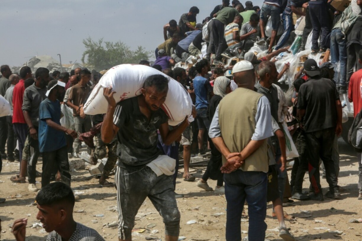 Gazans face dire shortages of food, water and medicine with UN agencies warning of starvation in the territory