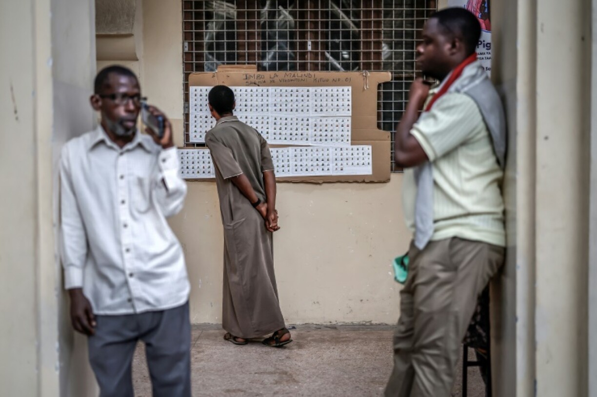 Polls opened in Zanzibar, a semi-autonomous island of Tanzania