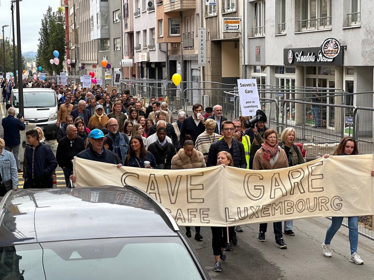 On Saturday 23 September, between 300 and 400 residents of the Gare district marched through the capital to voice their frustration at the worrying lack of security in their neighbourhood.