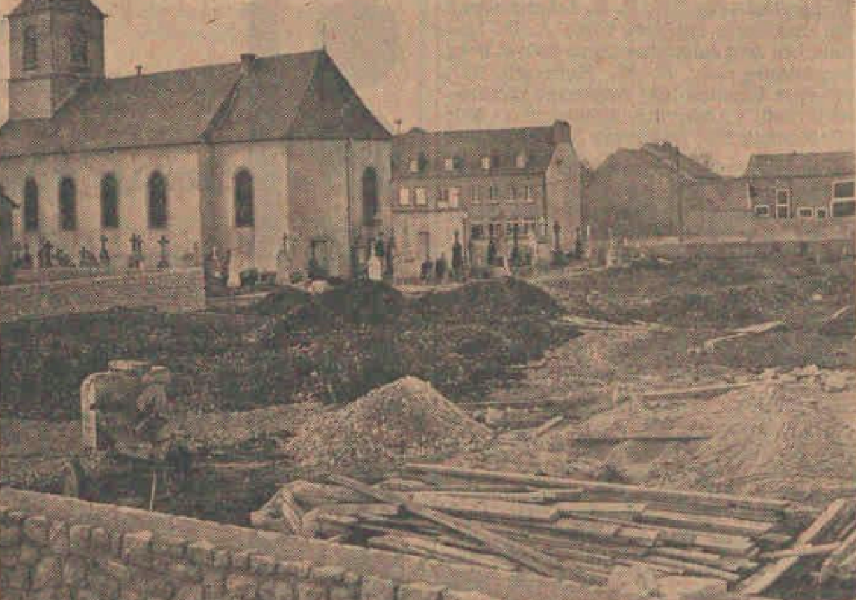 Contern graveyard, 1974.