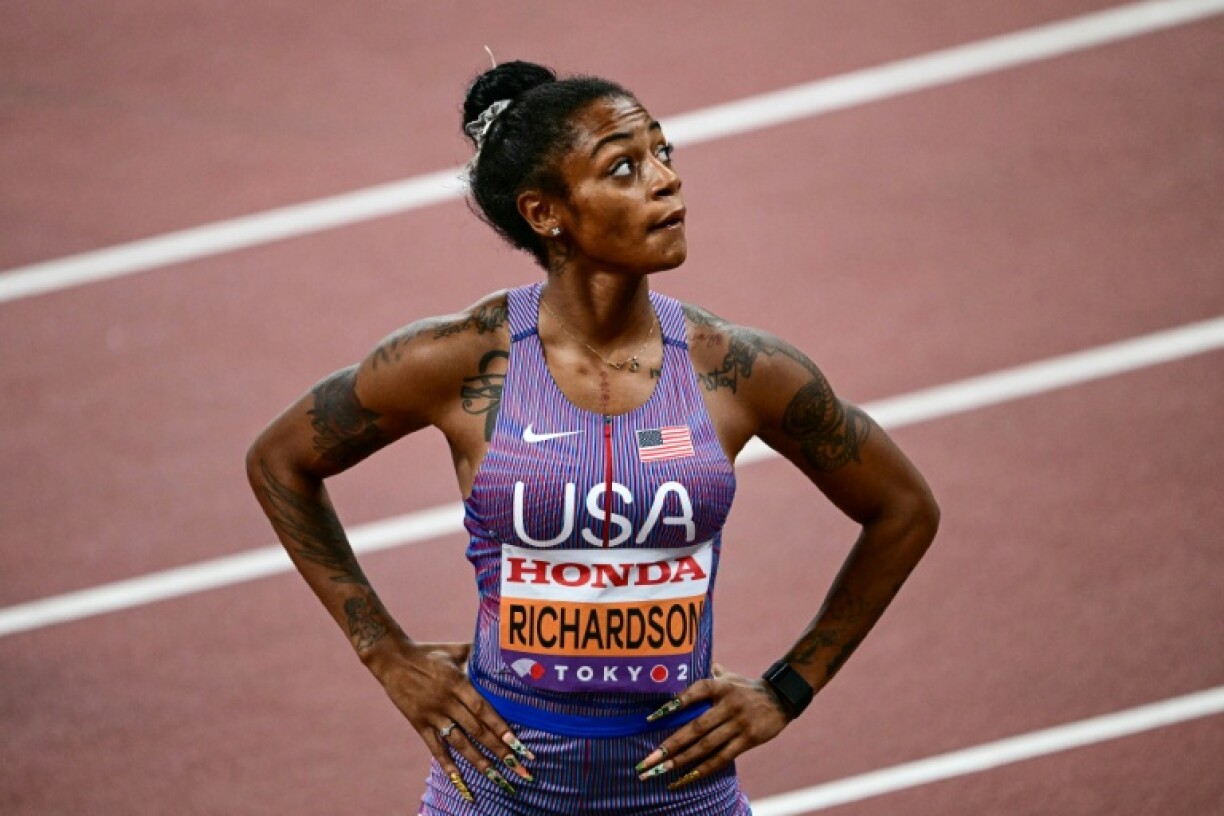 Sha'Carri Richardson is seeking to retain her world 100 metres title