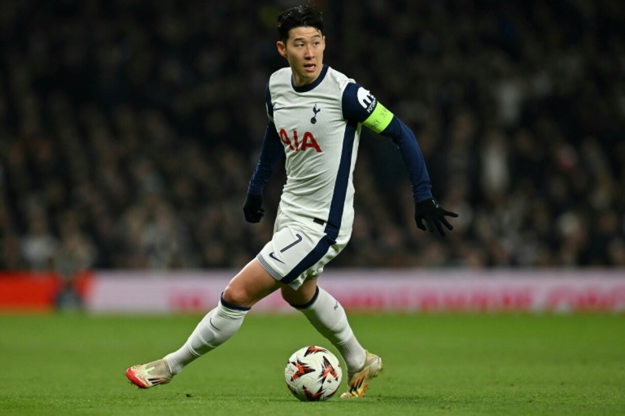 Tottenham Hotspur's South Korean striker Son Heung-min
