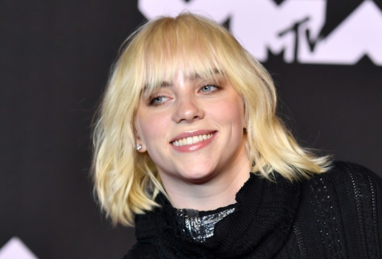 La chanteuse américaine Billie Eilish aux MTV Video Music Awards, le 12 septembre 2021 à New York