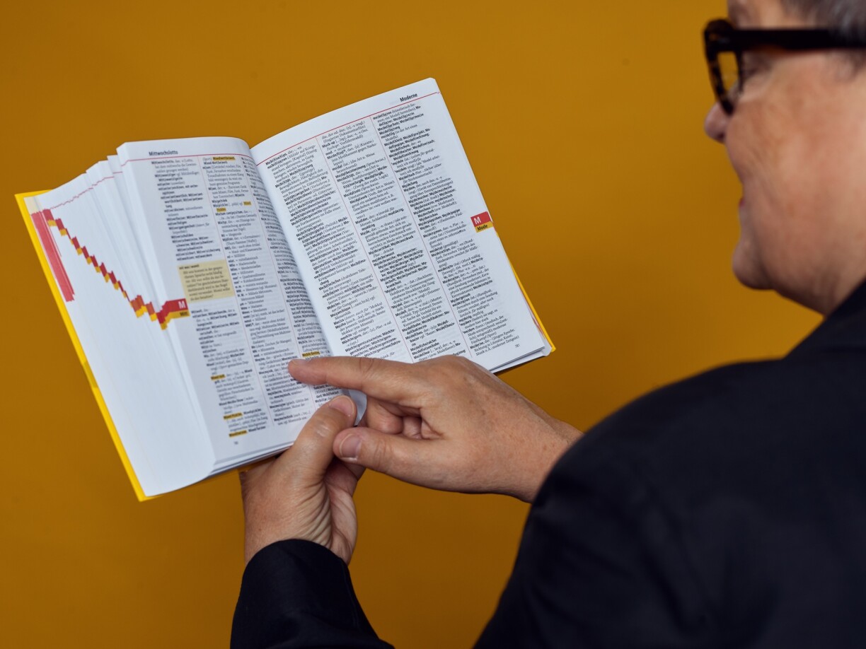 Jo, och als Cheffin vun der Duden-Redaktioun géif si reegelméisseg Wierder am