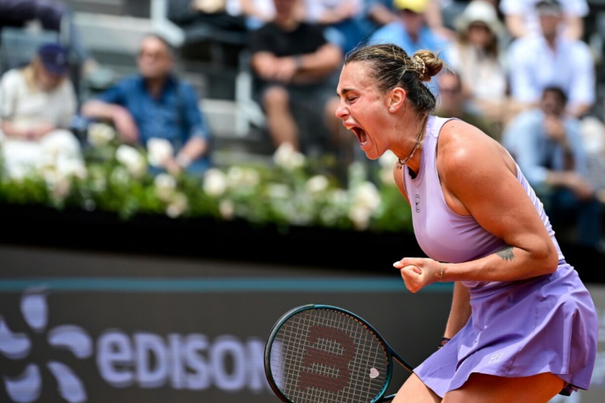World number one Aryna Sabalenka lost last year's final to Iga Swiatek