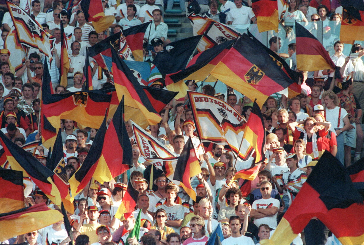 Déi däitsch Fans sinn an Italien an der Majoritéit