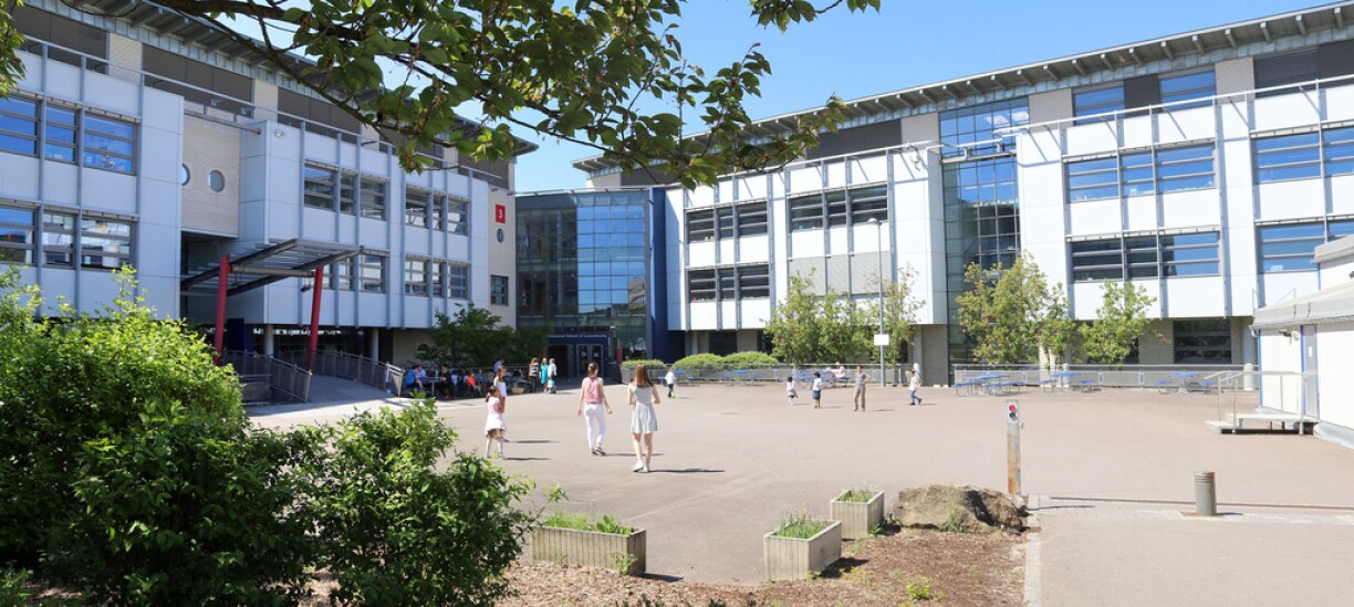 The ISL upper school building