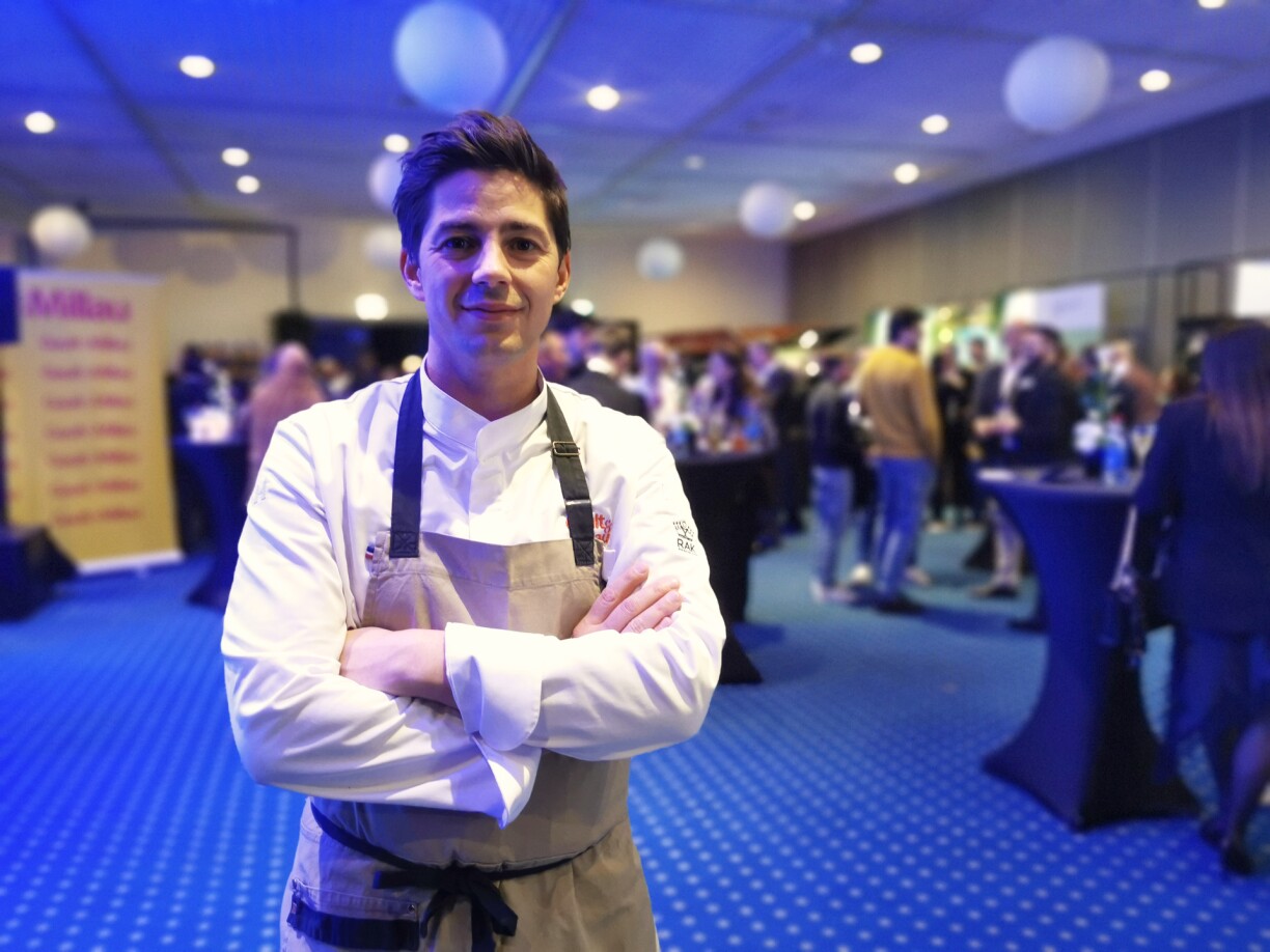 Clovis Degrave (Grünewald Chef's Table) a été élu chef de l'année par le guide jaune, 6 mois après avoir été récompensé de sa première étoile Michelin.