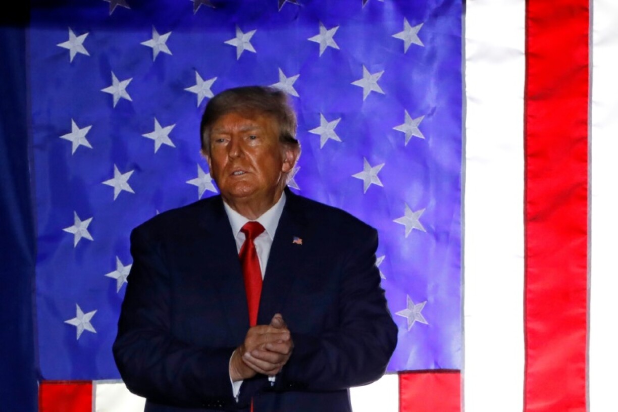 Donald Trump à Warren dans le Michigan le 1er octobre 2022