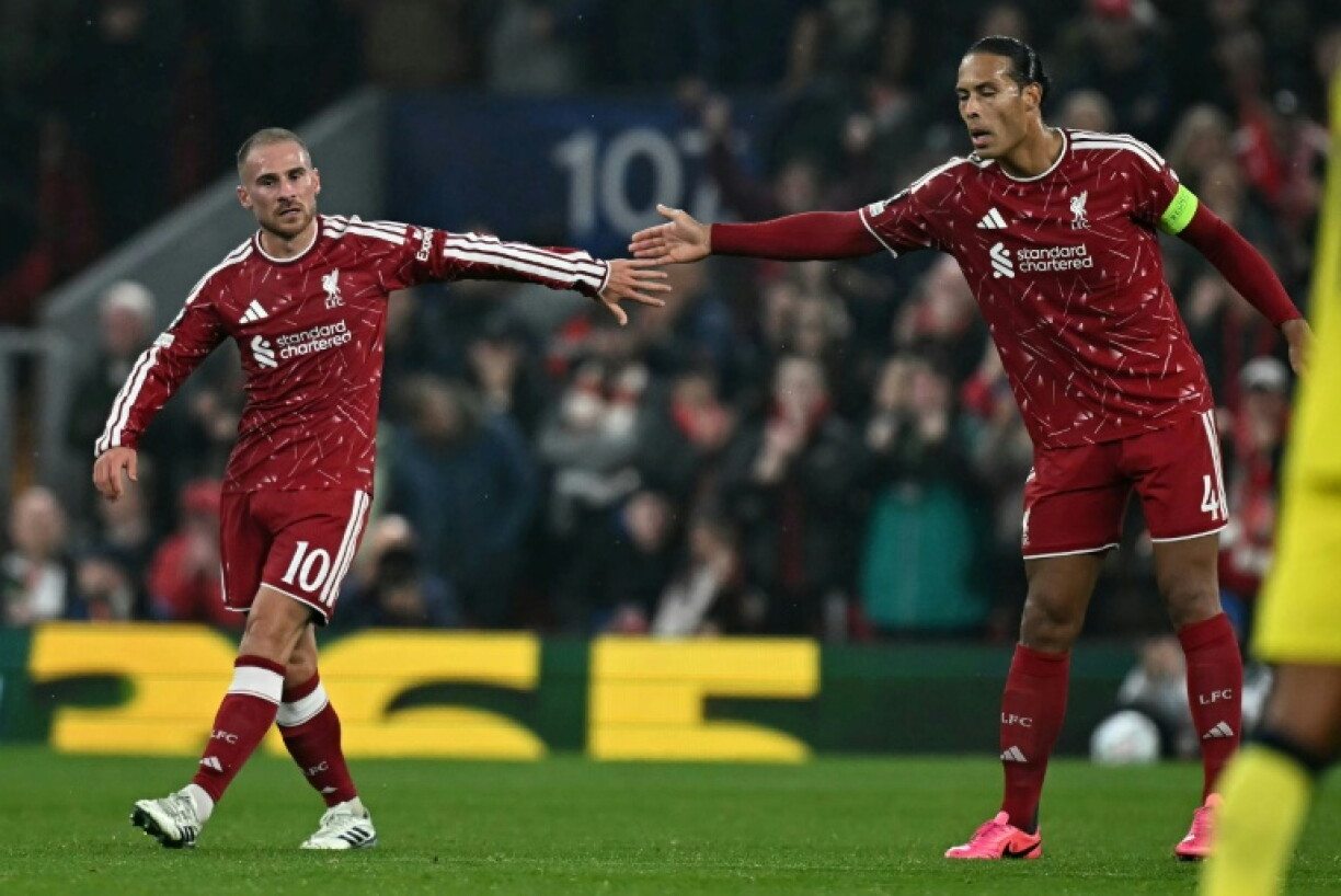 Alexis Mac Allister scored twice in Liverpool's 4-3 win over Villarreal