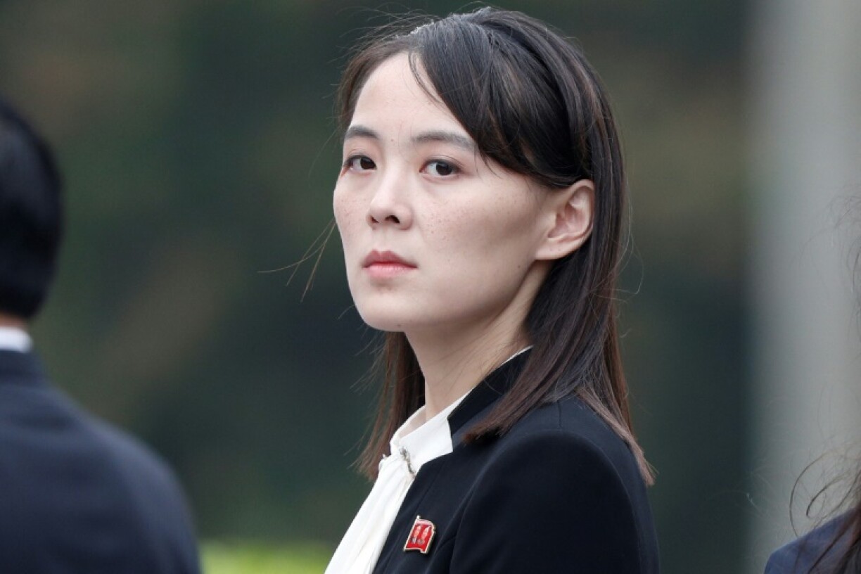 Kim Yo Jong, the powerful sister of North Korea's leader, has denied reports by Seoul's military that Pyongyang removed propaganda loudspeakers along the border