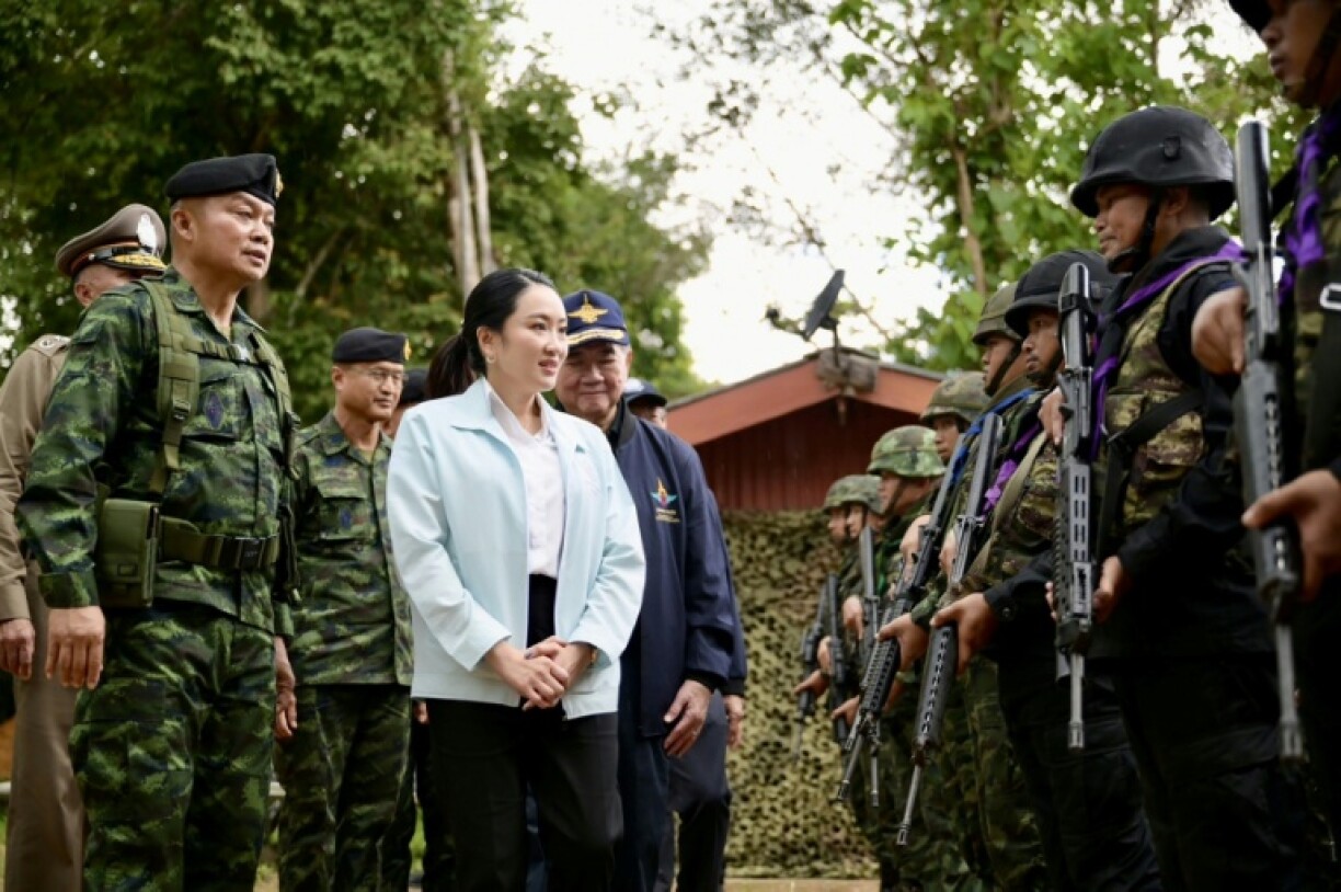Thailand's Prime Minister Paetongtarn Shinawatra held make-up talks with Army Lieutenant General Boonsin Padklang, who she had criticised in a leaked phone call that threatened to topple her government
