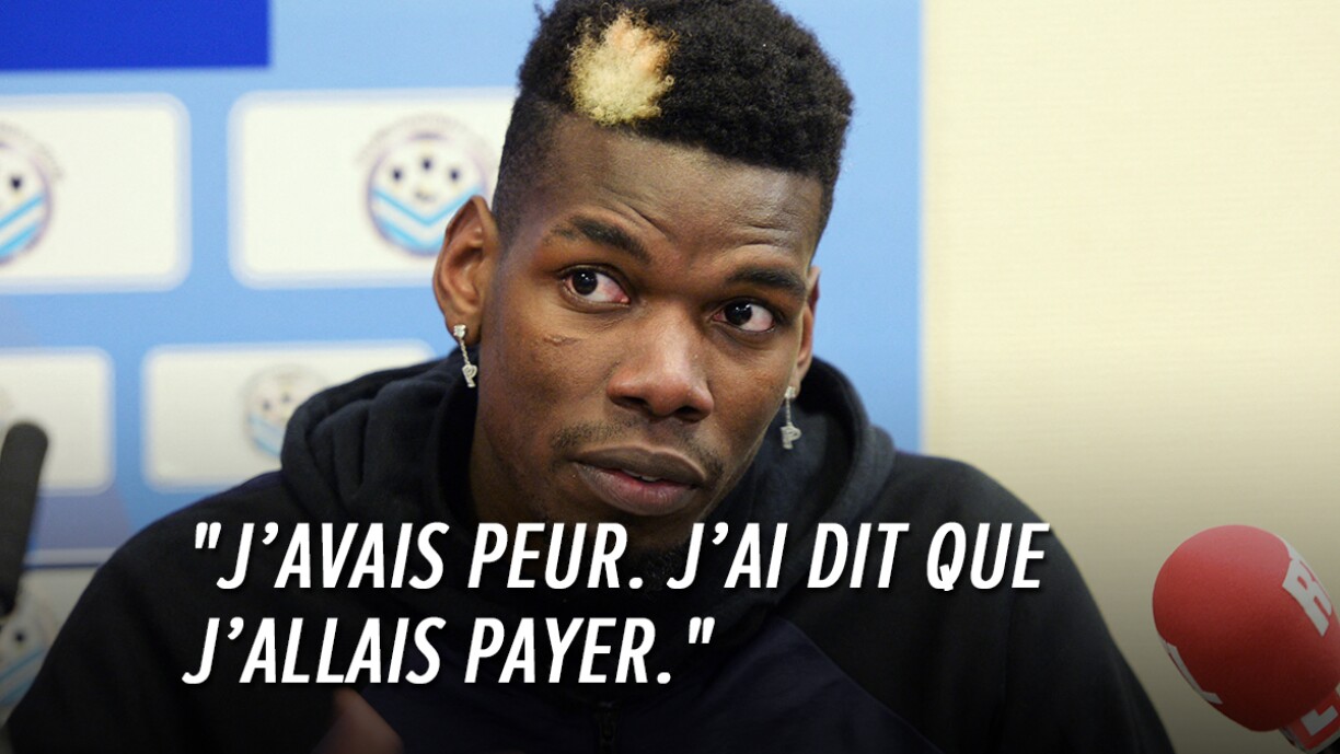 Deux braqueurs cagoulés, retrait refusé, menaces: le récit glaçant de Paul Pogba devant les policiers