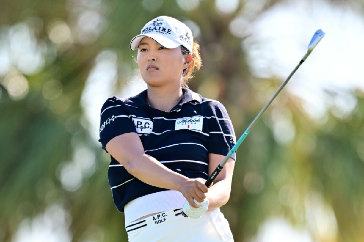 Ko Jin-young of South Korea fired an eight-under par 63 to seize the lead after the second round of the LPGA Founders Cup