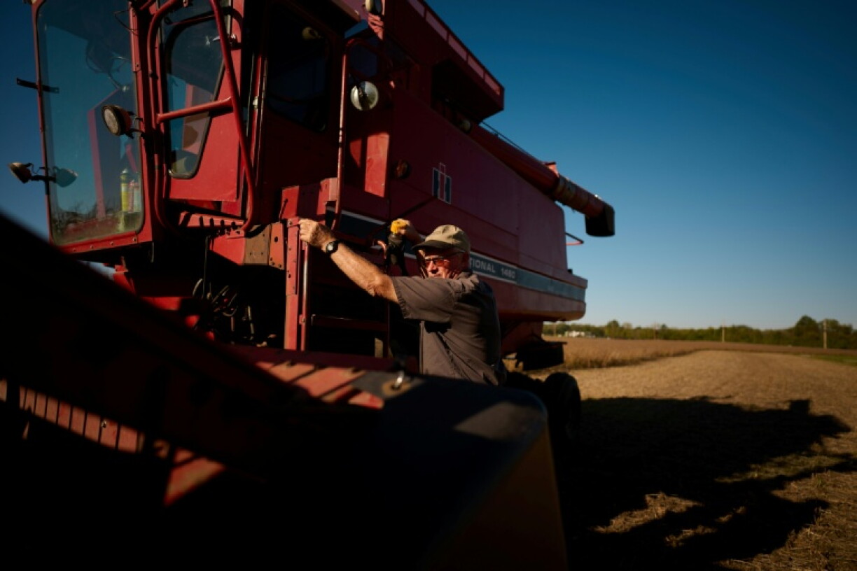 Farmer David Schacht says he has not changed his support for President Donald Trump's Republican party