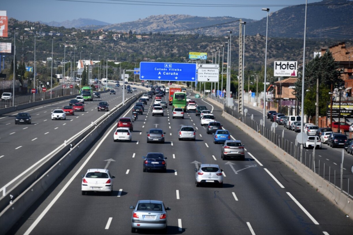 Une autoroute en Espagne