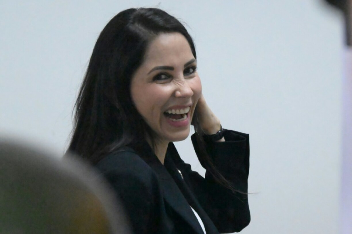 Luisa Gonzalez is the protege of socialist ex-president Rafael Correa