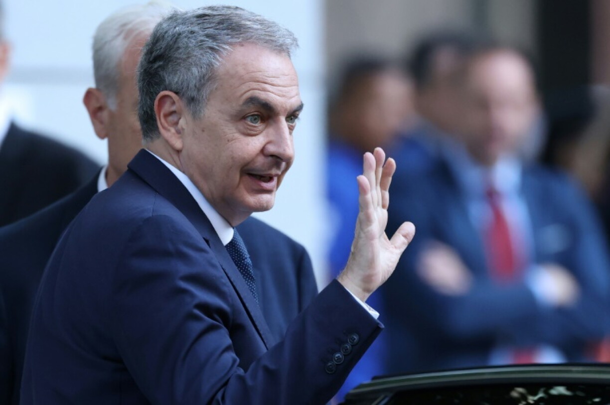 L'ancien Premier ministre socialiste espagnol Jose Luis Rodriguez Zapatero, le 17 juin 2026 à Madrid