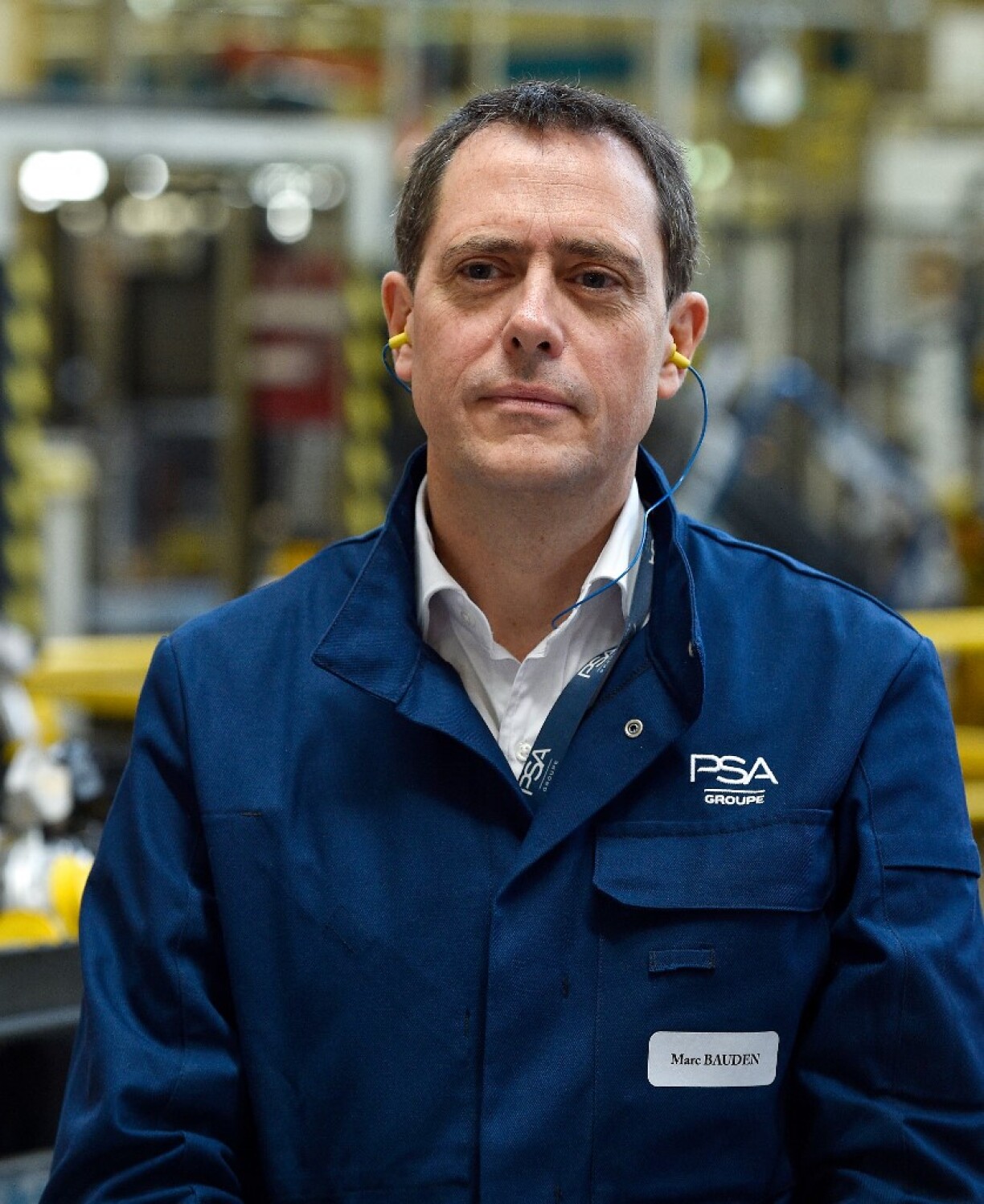 Marc Bauden, directeur de l'usine Stellantis de Trémery.