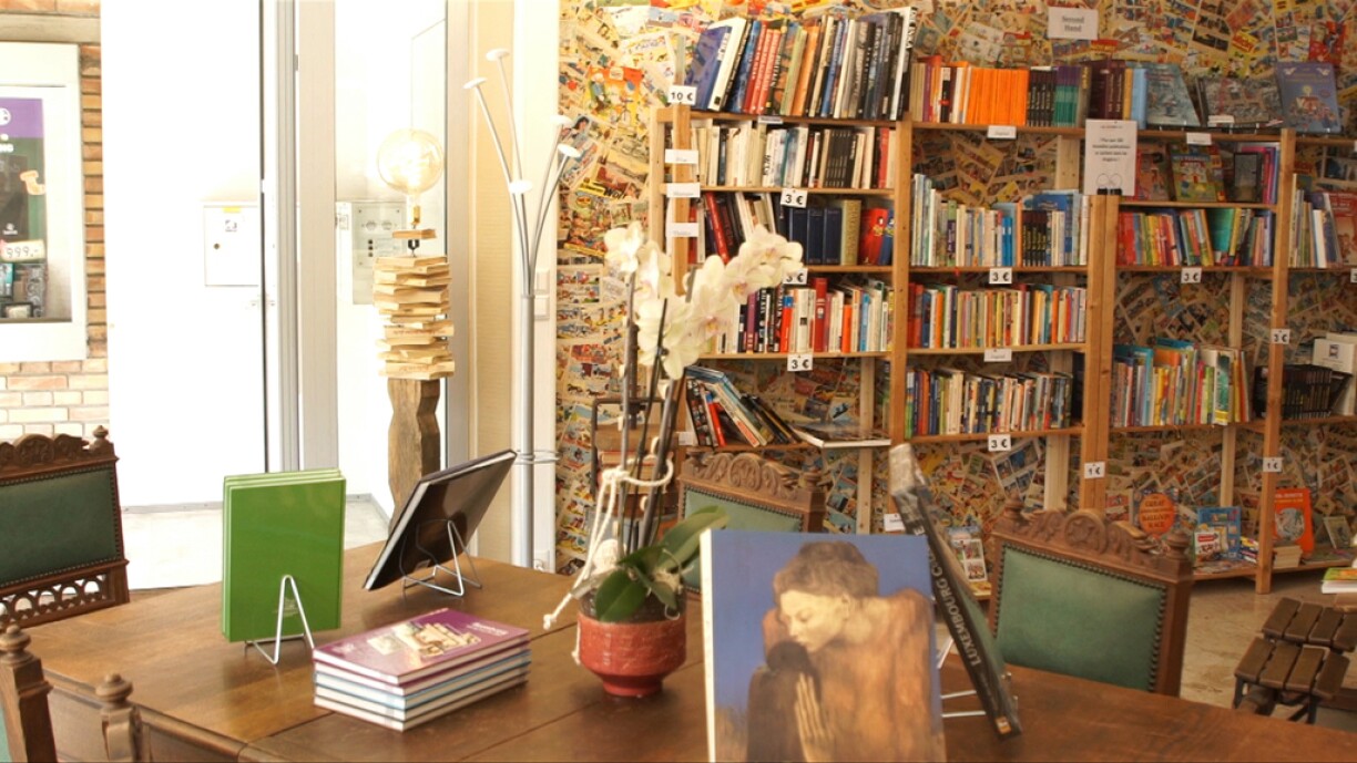 Hei kréie Bicher eng 2. Chance: Librairie