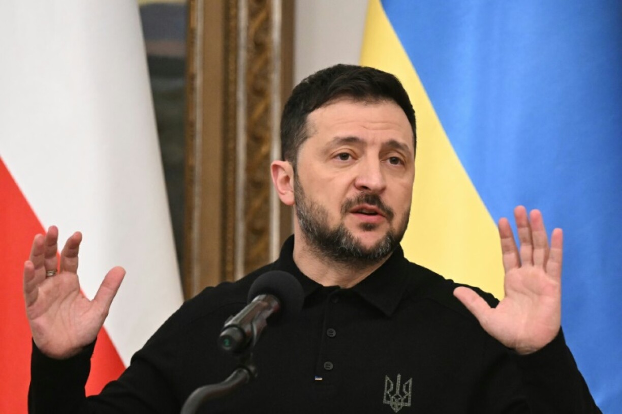 Zelensky called on the West to use around $250 billion of unallocated frozen Russian assets to buy Kyiv weapons