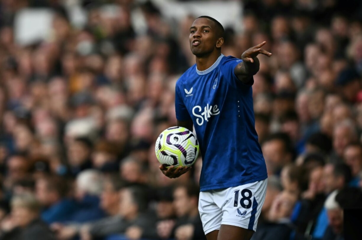 Everton defender Ashley Young