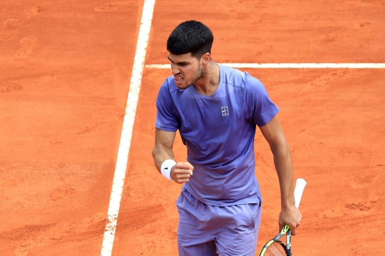 Carlos Alcaraz battled past spirited Frenchman Arthur Fils to reach the Monte Carlo Masters semi-finals