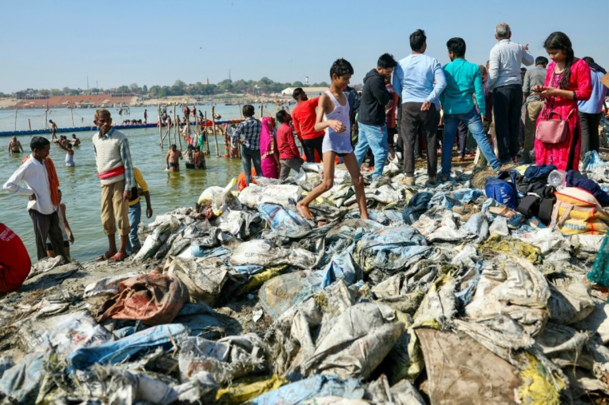 Thousands of sanitation workers cleaned up 20,000 tonnes of waste left by hundreds of millions of Hindu devotees at the Kumbh Mela mega-festival