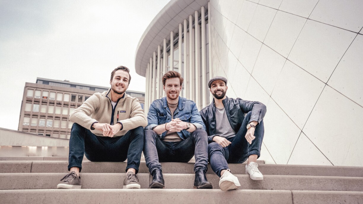 From left to right: Felix Hemmerling, Sebastian Jacqué, Ivan Cardoso