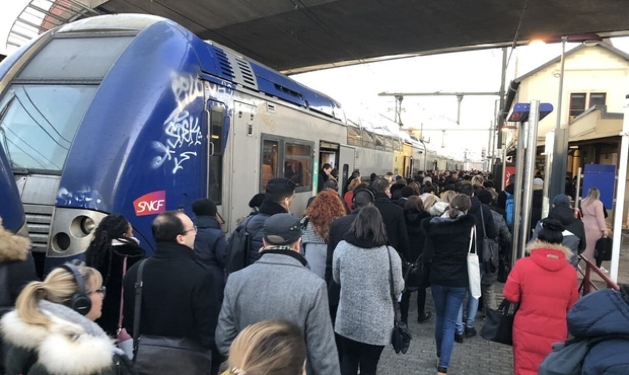 Chaos en gare de Bettembourg mardi matin.