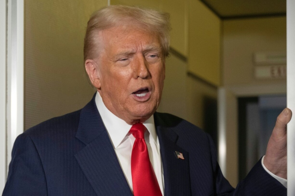 US President Donald Trump made the announcement aboard Air Force One as he returned to the United States from Asia