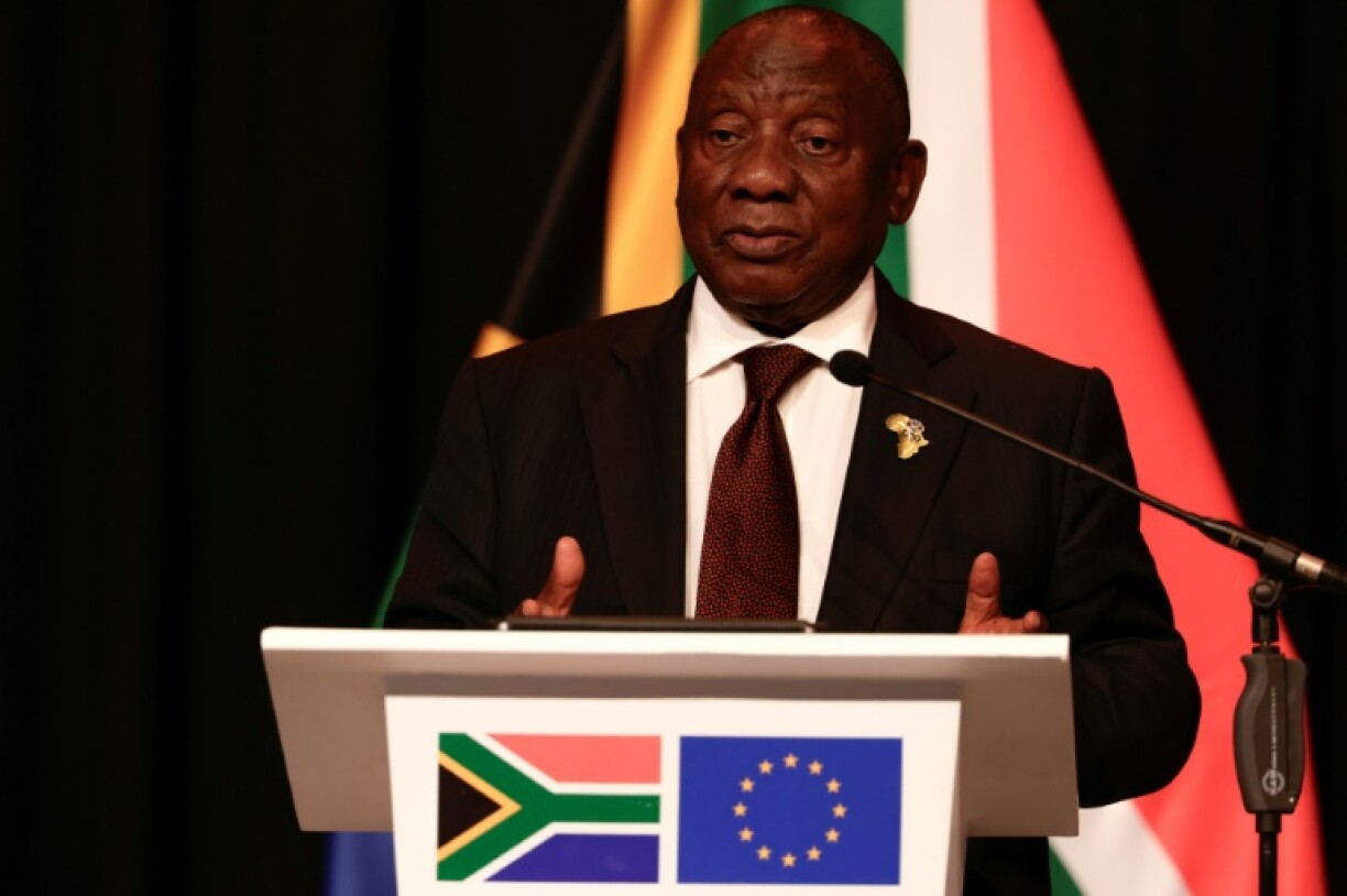 South African President Cyril Ramaphosa said no country should be bullied