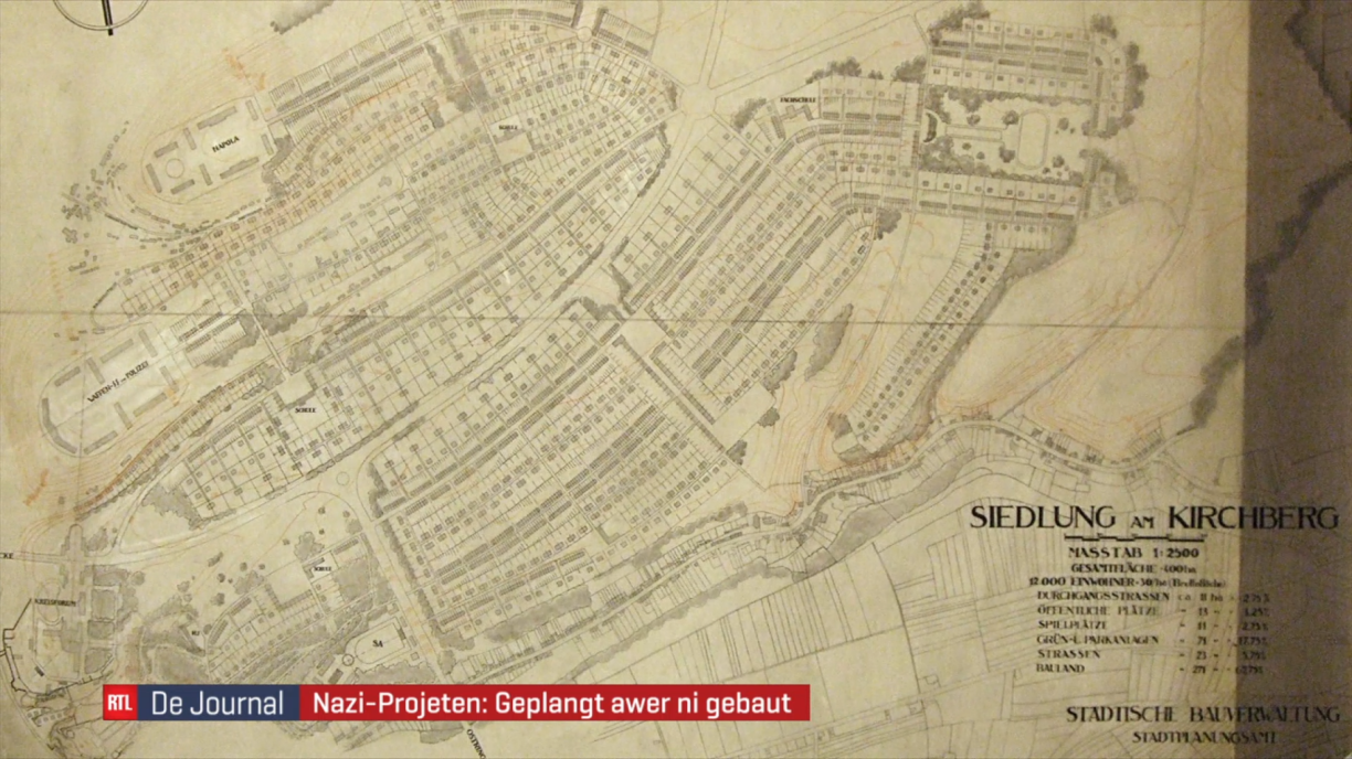 The planned Kirchberg residential area
