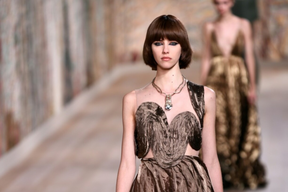 Défilé Dior haute couture à Paris, le 5 juillet 2021