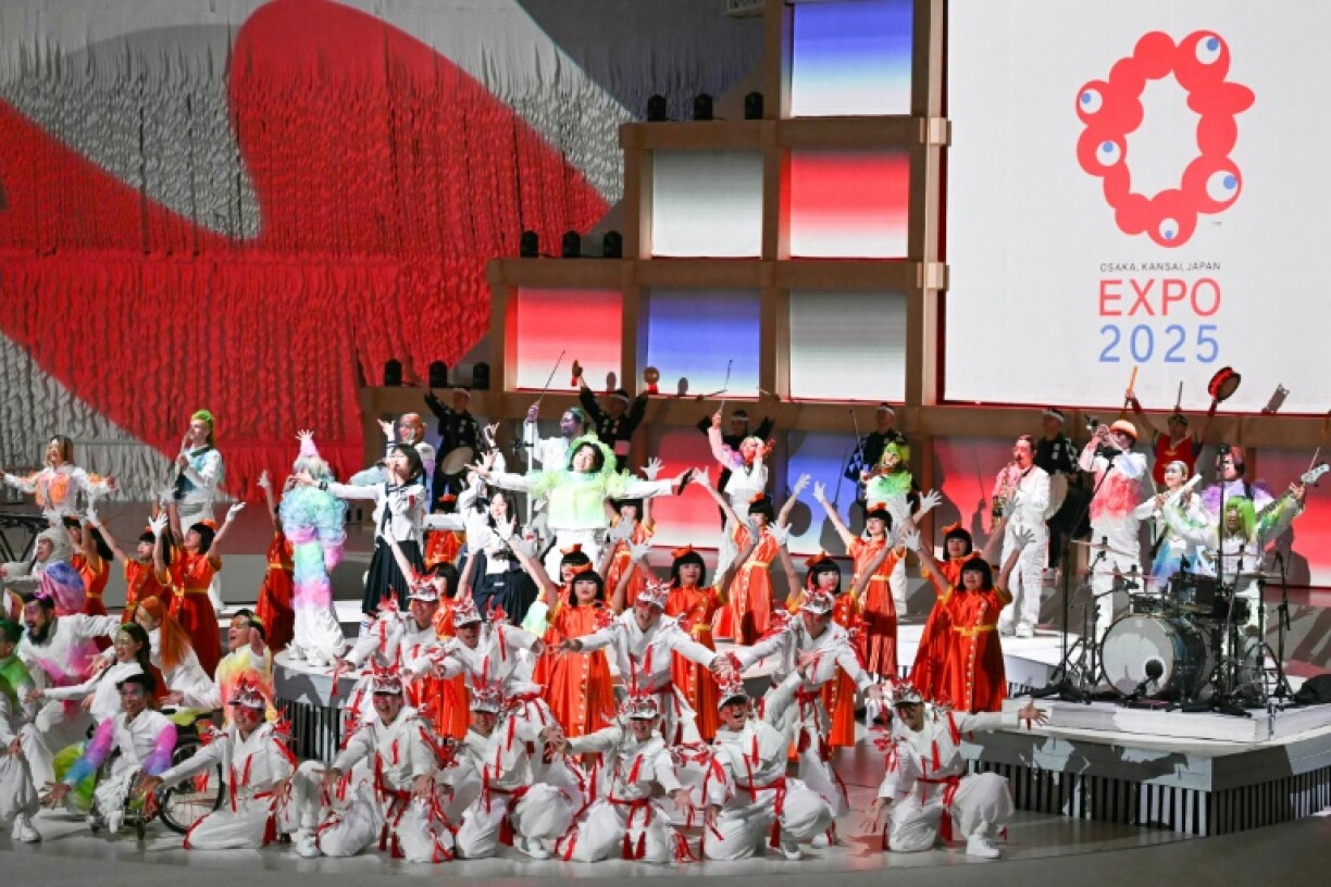 Foreign dignitaries and Japan's royal family were among attendees at the opening ceremony for World Expo 2025 in Osaka