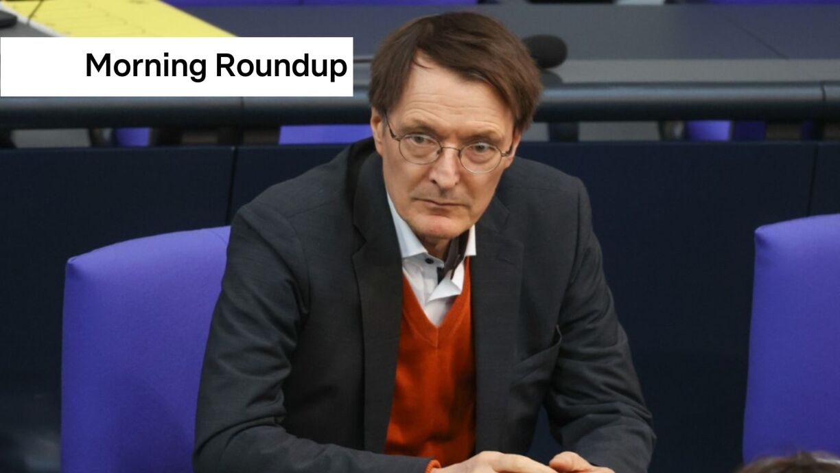 German Minister of Health Karl Lauterbach