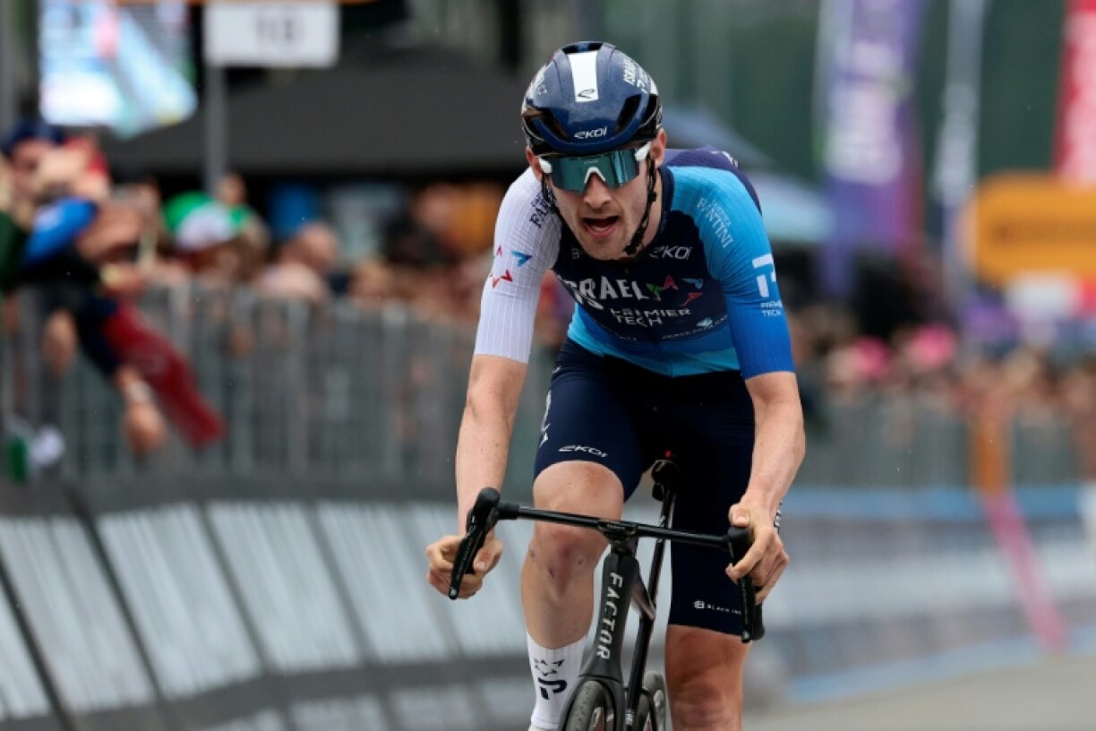 Israel Premier-Tech's Canadian rider Derek Gee left the team just before the Vuelta a Espana grand tour