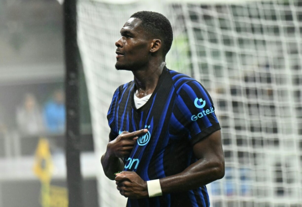 Ange-Yoan Bonny scored one and created three goals in Inter Milan's 4-1 thumping of Cremonese