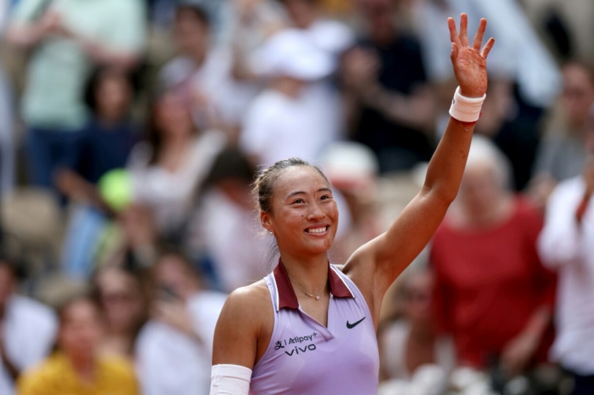 China's Zheng Qinwen is targeting a first Grand Slam title in Paris