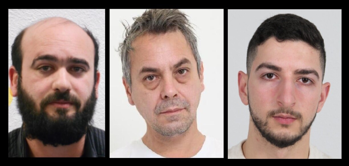 De gauche à droite: Mohammed Zitouni, Sasa Bibic, Abdullah Khodor